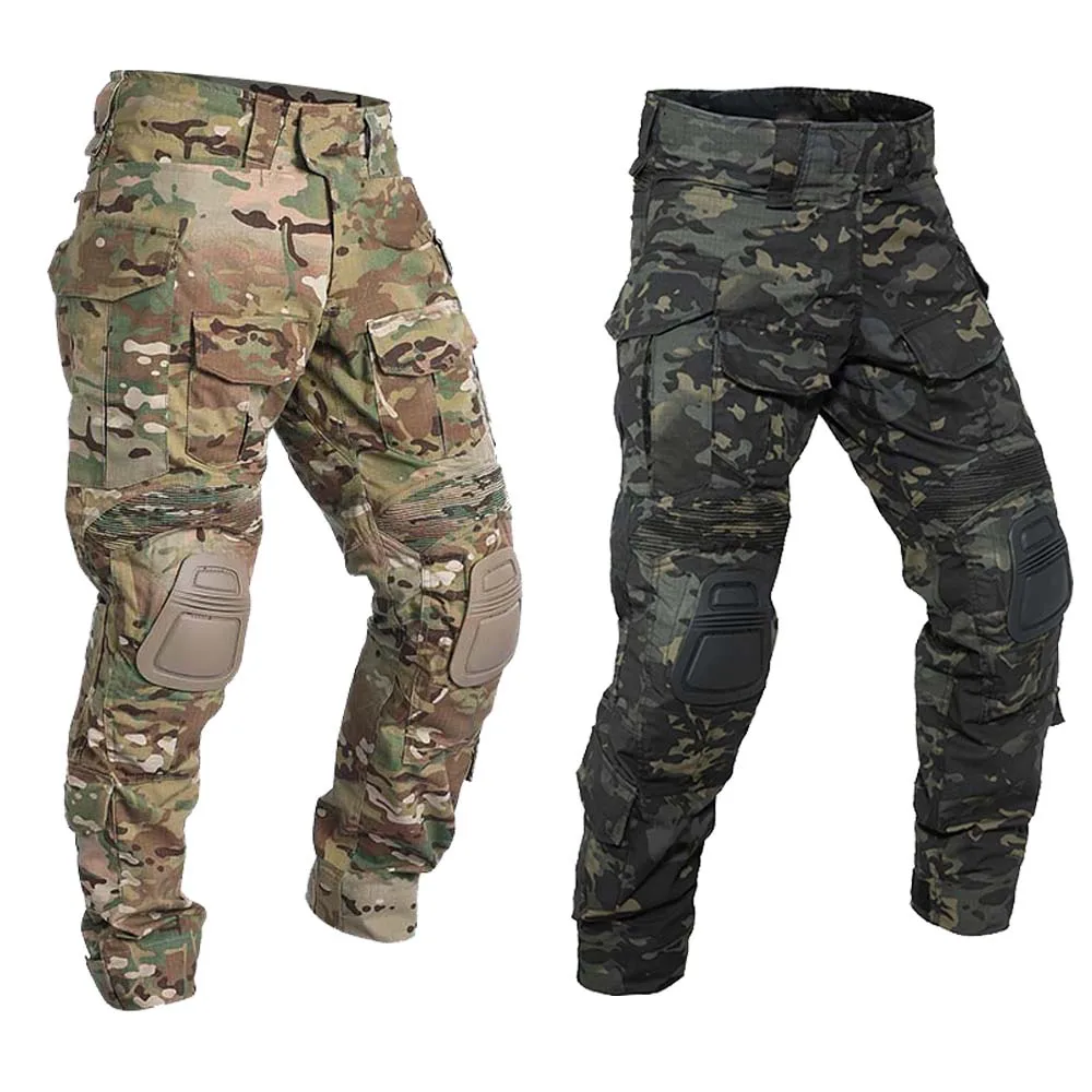 

G3 Combat Pants with Knee Pads Hunting Ranger Tactical Pants Military Men Multi-pocket Trousers Army Airsoft Tactical Pants