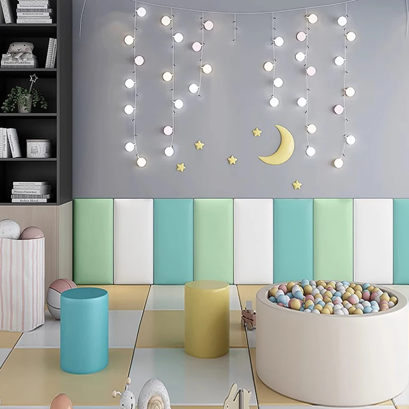 Sticker Beautiful Headboards Babies White Adhesive Upholstered Headboards Furniture Simplicity Tête De Lit Home Furniture