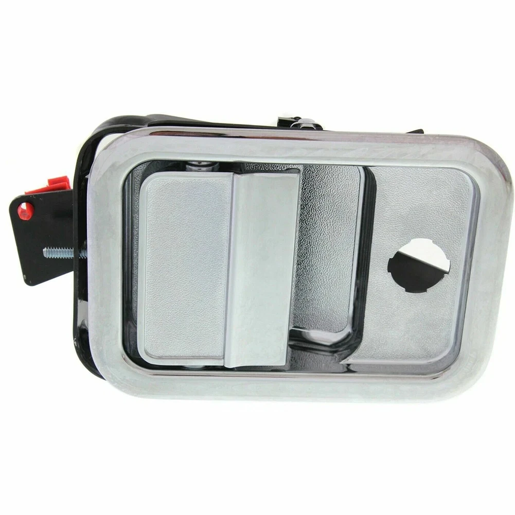 For Freightliner Right Door Handle For Freightliner Trucks Black Silver Quick Installation Practical Truck Component