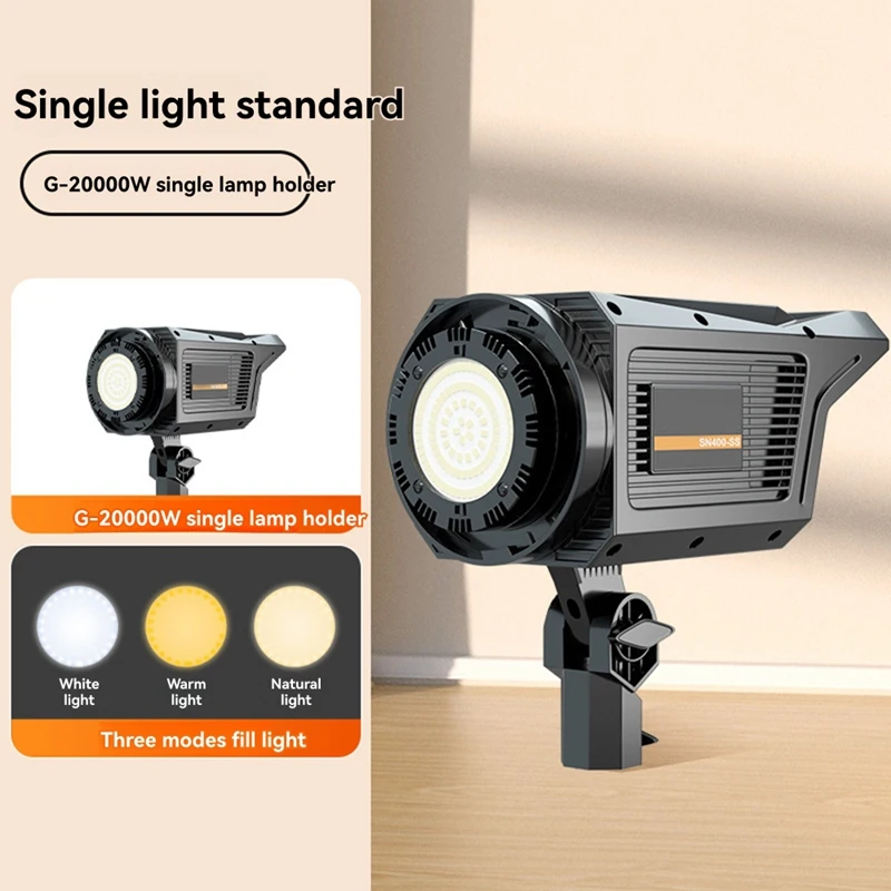 Live Streaming Light 100W Photography LED Video Light Remote Control Daylight-Balanced Sun Lamp for