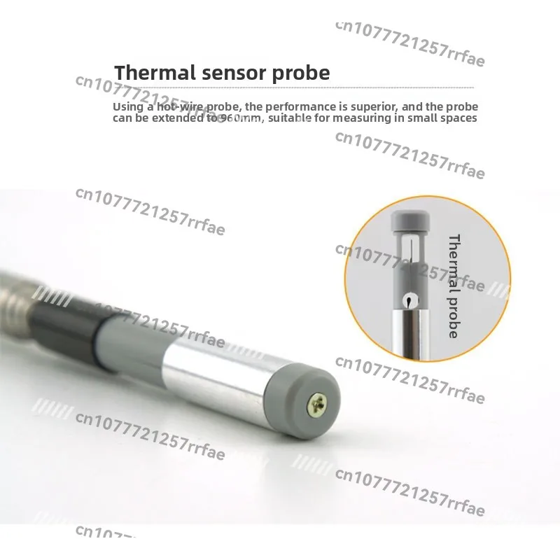 AR866A Thermal Digital Display Air Speed and Volume Air Temperature Tester
