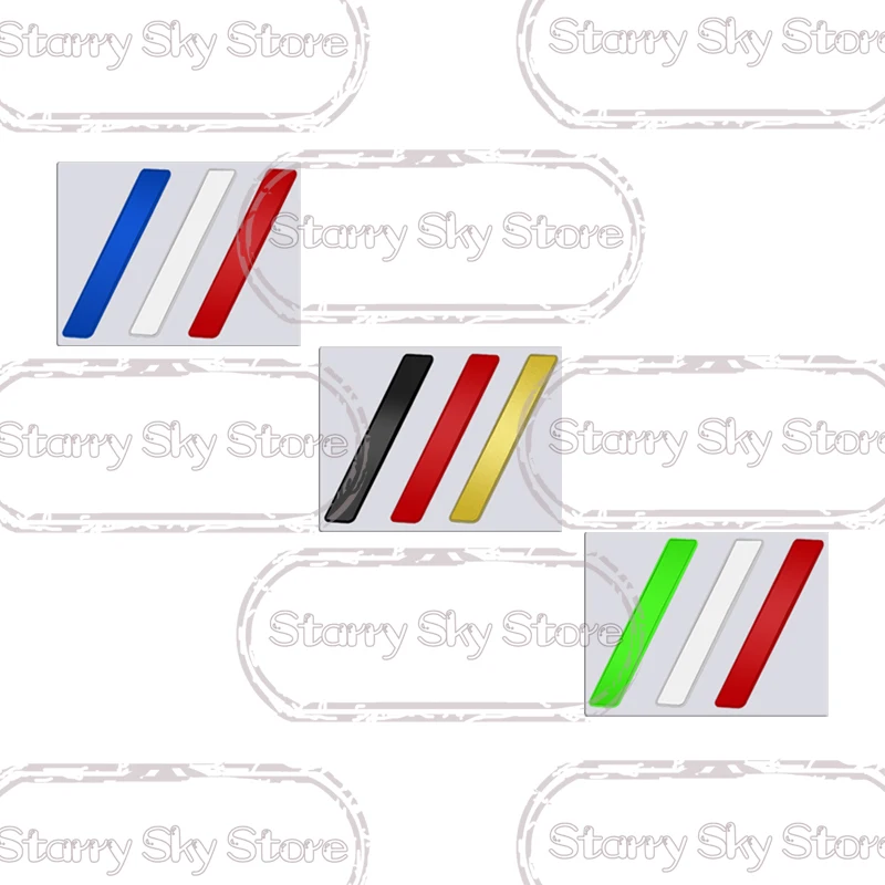 Decorative Strips /// Emblem Car Metal Badge Logo Body Decals Rear Sticker For PEUGEOT 106 107 108 206 207 208 3 GT LINE Rifter