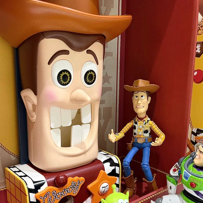 

Toy Story Woody Big Board Teeth Assembly Model Toy Anime Figures Table Game Throwing Game Interesting Periphery Collectible Gift