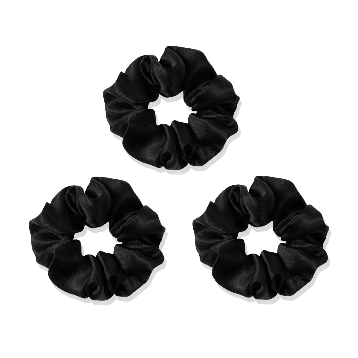Silky satin colon headband set, made of soft satin material that does not constrict the scalp, special for real hair wigs