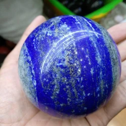 70mm Natural Lapis Lazuli Quartz Crystal Ball Polished Stone Spheres Reiki Healing Souvenirs Ore Ball Crafts Desktop Room Decor