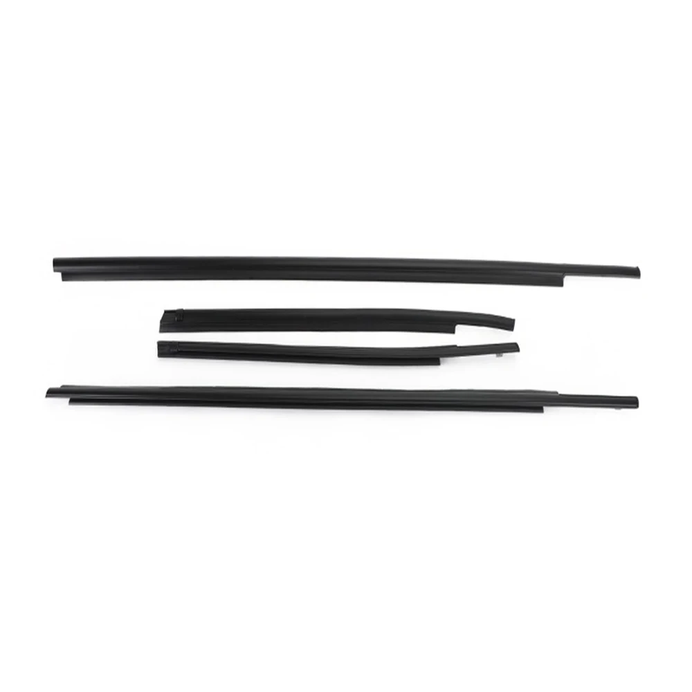 For Toyota Tundra 2007-2018 Car Exterior Window Seal Weatherstrip Auto Moldings Styling 4Pcs/set