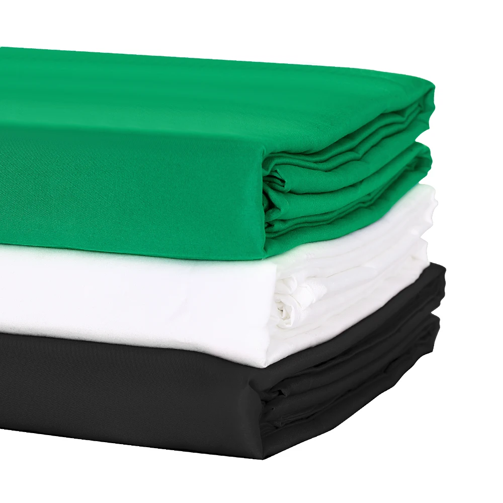 Background Backdrops Studio Background Photo Green Screen Chroma Key for Photography Shooting Background Cloth Muslin Projection