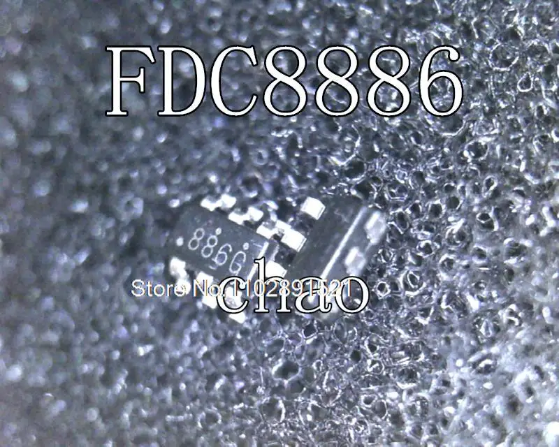 

10PCS/LOT FDC8886 886G SOT23-6