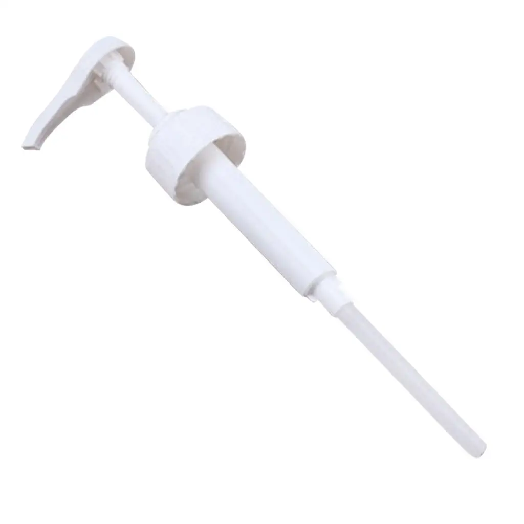 

Glass Bottle Pump Dispenser 8ml Polypropylene Syrup Pump Head for Juice Coffee Milkshake Drink Preparation