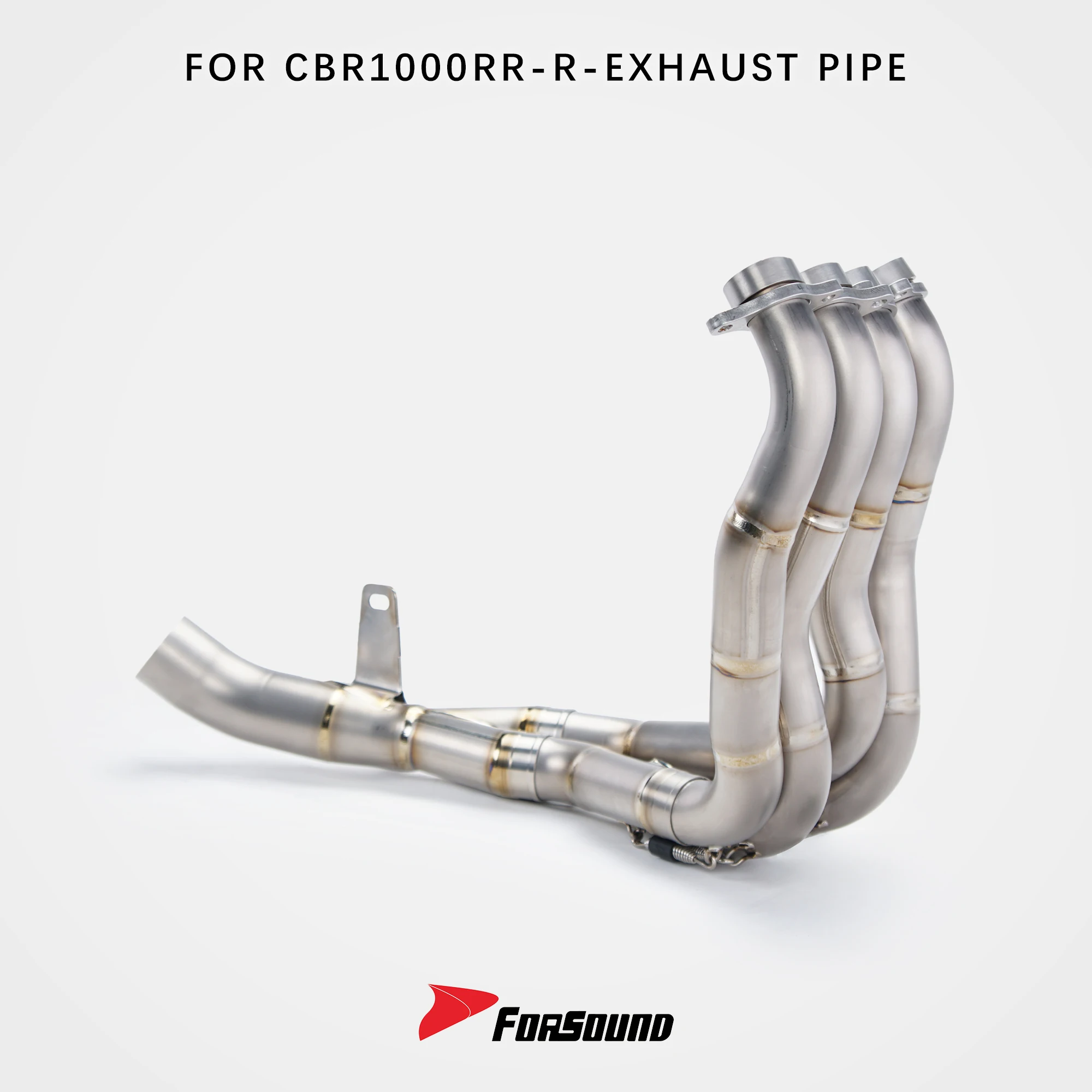 CBR1000RR 2017-2019 Sport Bike Titanium Alloy Front Exhaust Header Pipe Flame Racing Modified High Flow Lightweight Escape Parts