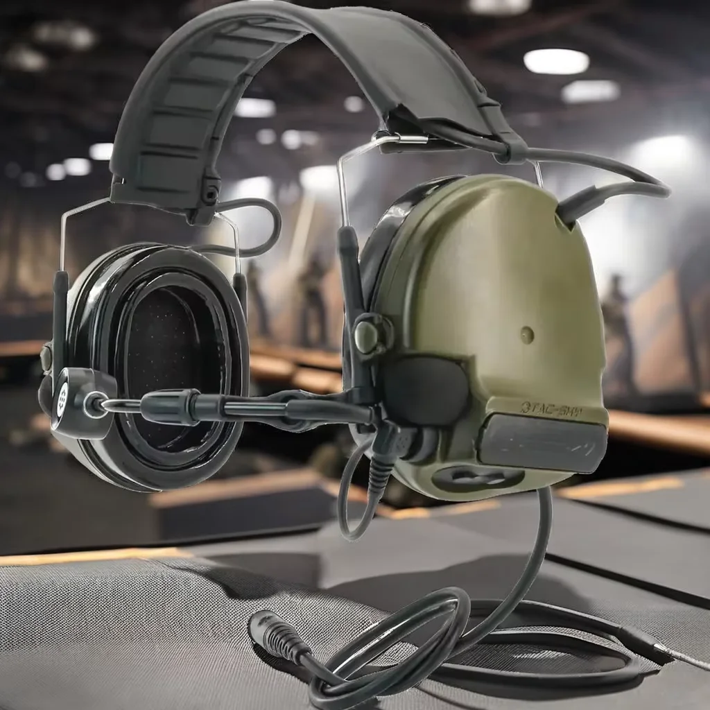 TS TAC-SKY COMTA V New Detachable Headband Silicone Earcups Noise Hunting Sports Military Tactical Headset C5 Headset