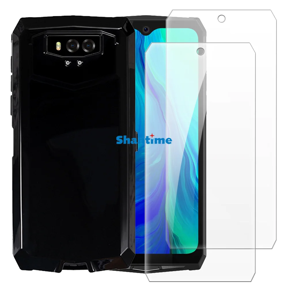 Soft Case + 2 Pack Tempered Glass Screen Protectors for iHunt Titan P13000 Pro Full-Body Protection