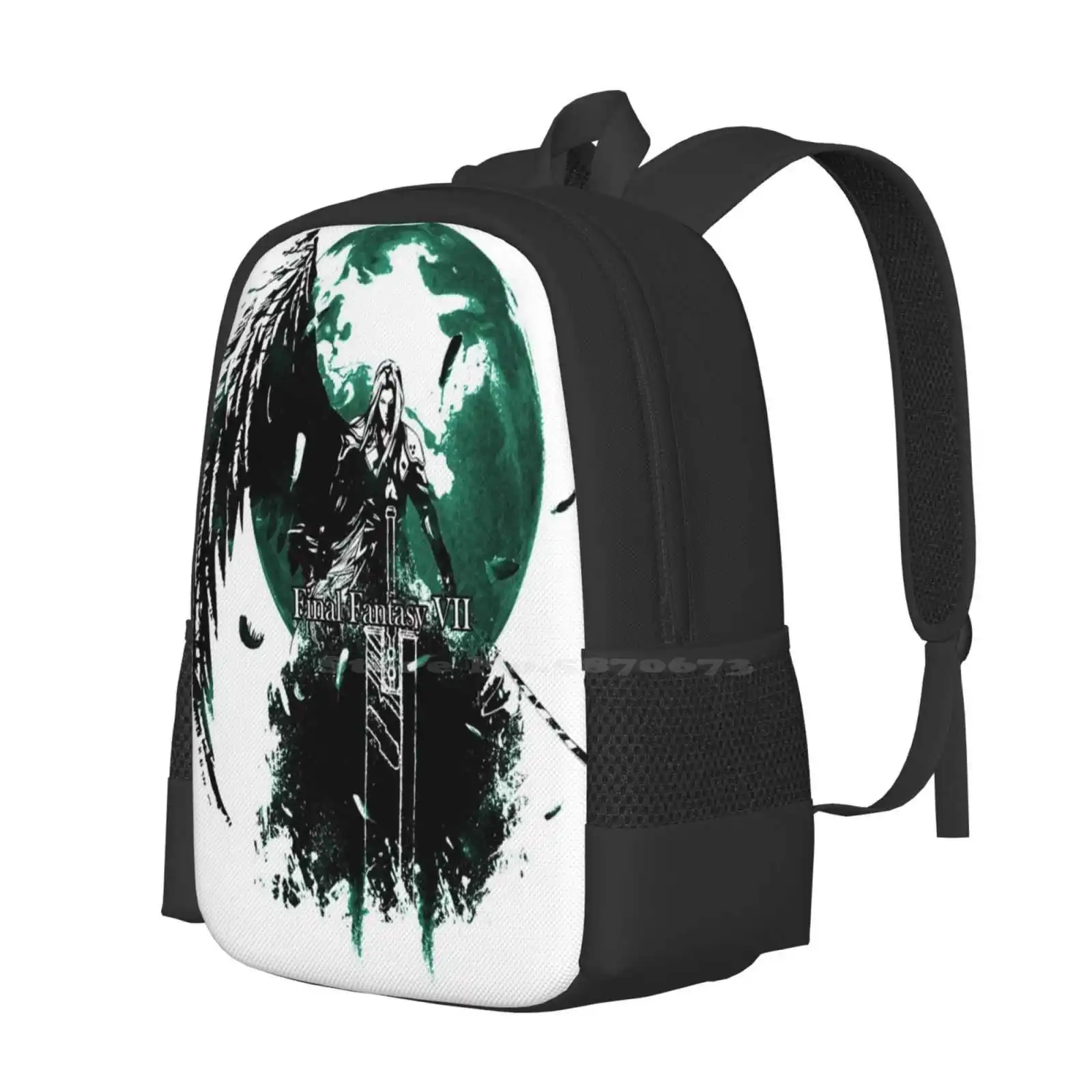 Sephiroth-Final Fantasy Vii Bag Backpack For Men Women Girls Teenage Final Fantasy Vii Final Fantasy 7 Ff7 Cloud Strife Ffvii