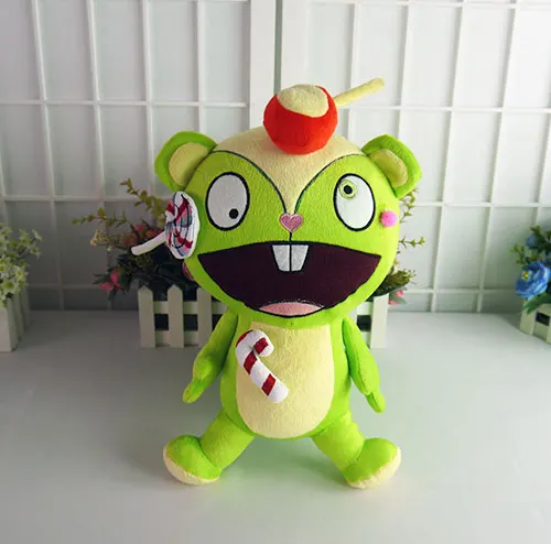 

Anime Happy Tree Friends HTF Nutty Nuts 38cm Soft Stuffed Plush Toys Cushion 7559 Birthday Christmas Gift