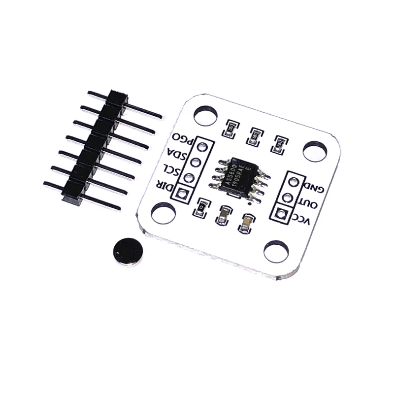 AS5600 magnetic encoder magnetic induction angle measurement sensor module 12bit high precision For aduino