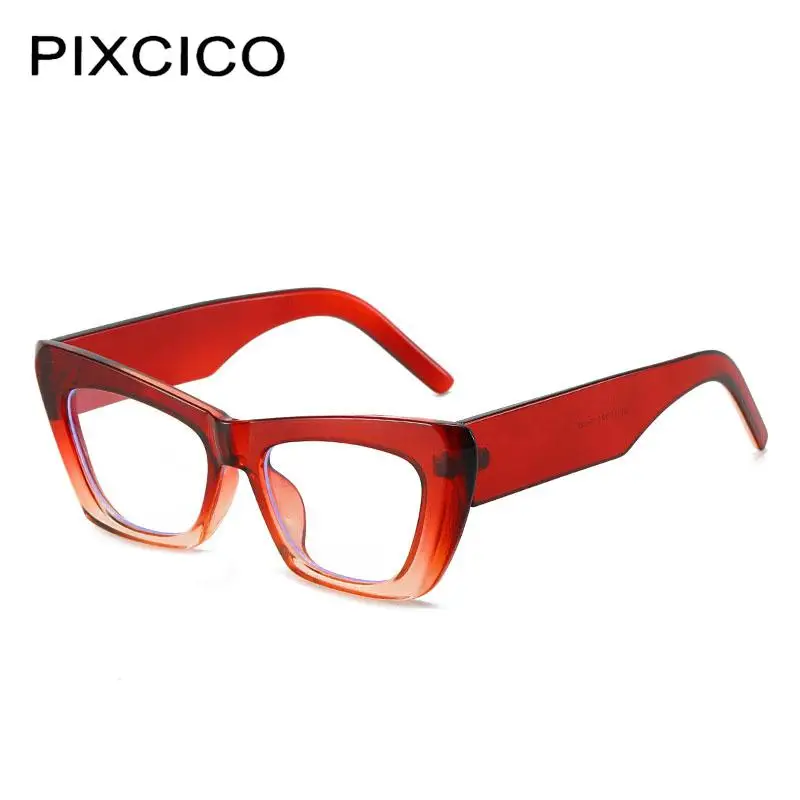 R56897 Colorful Splicing Reading Eyeglass Dioptric +50 +150 +300 Lady Fashion Cat Eye Gradient Color Prescription Spectacles