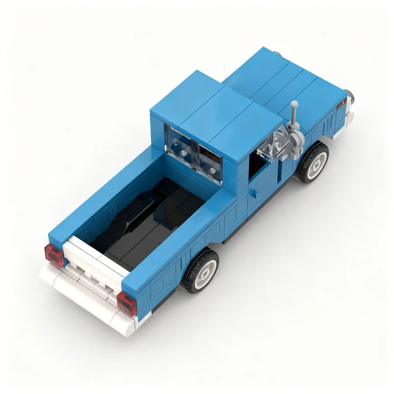 176 pièces MOC Chevy C Modèle de construction en blocs, assemblage, jouets DIY, cadeaux de Noël, idée créative, briques éducatives, anniversaire