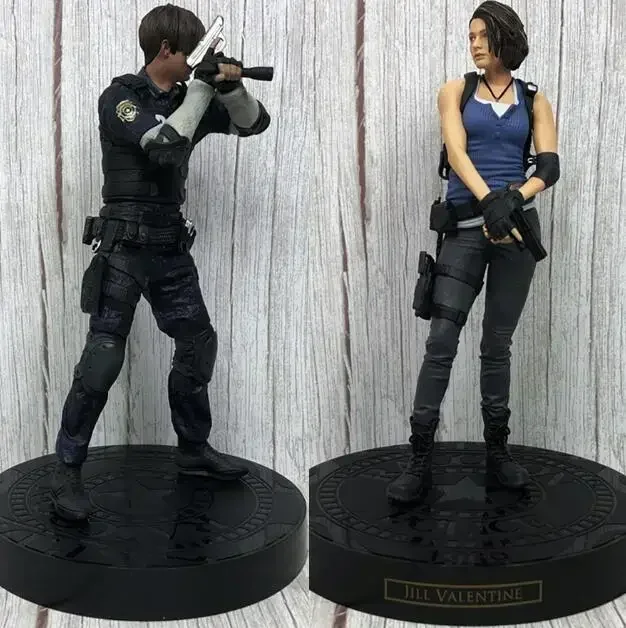 

BIOHAZARD EVIL Character JILL VALENTINE Leon Scott Kennedy 30cm Statue Action Figure Toys