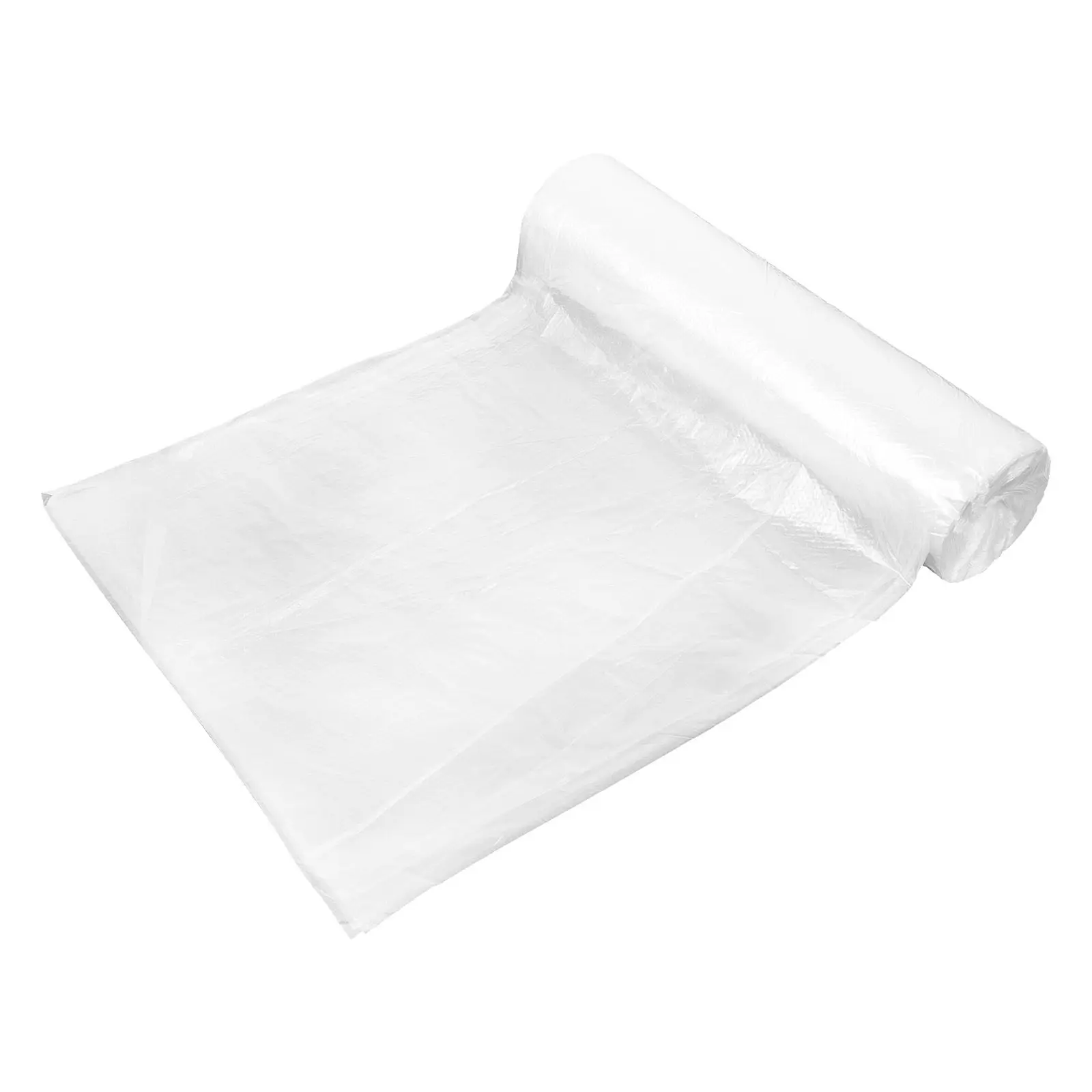 1 Roll Premium Pe Plastic Cover for Painting Protection Furniture Dust Cover Floor Sheet Drop Cloth for Carpets Closets Couches