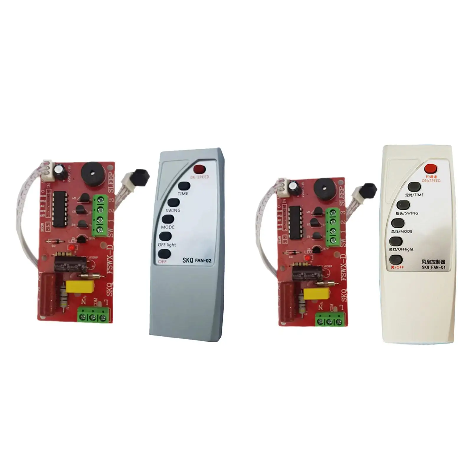 Remote Control Modification Board Timing Upgrade Spare Parts Stable Fan Controller Module Circuit Board Fan Remote Control Panel