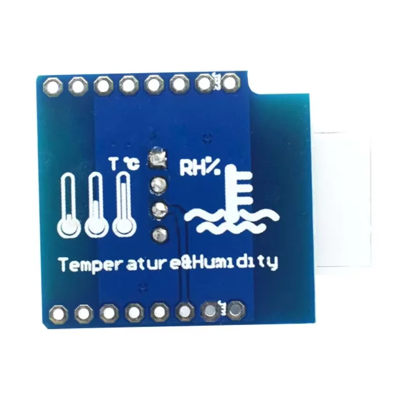 DHT Pro Shield لجهاز استشعار درجة الحرارة والرطوبة الرقمية للحافلة الواحدة D1 mini DHT22 #3