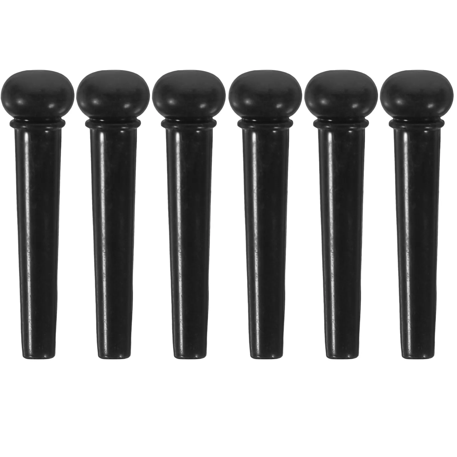 

6 Pcs String Nail Accessories Guitar Parts Peg Bridge Pin Acoustic Tuning Pegs Abs