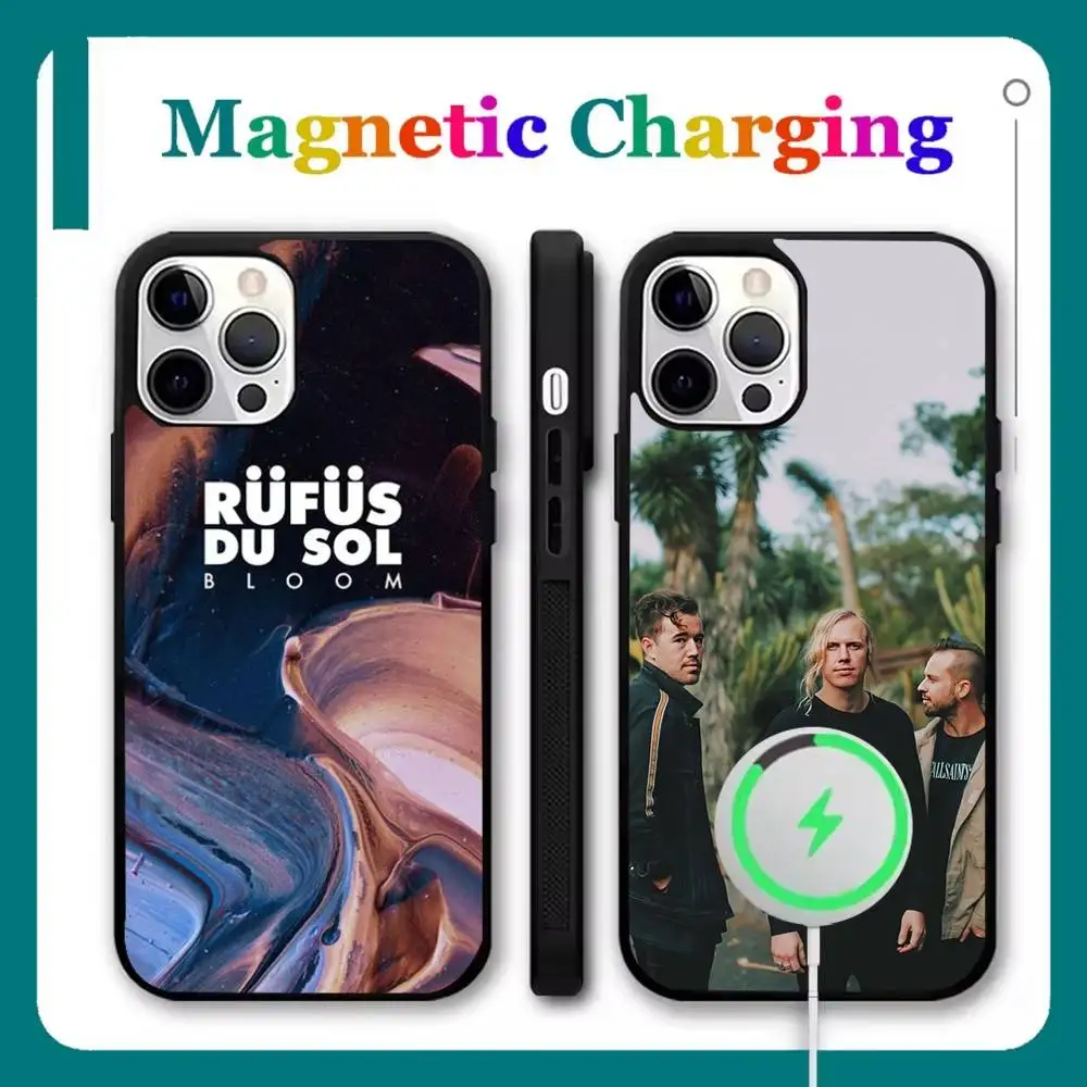 

Rufus Du Sol Inhale Exhale Phone Case For iPhone 17,16,15,14,13,12,11,Pro,Max,Plus,Mini,Air,SE New Magsafe Wireless Charging