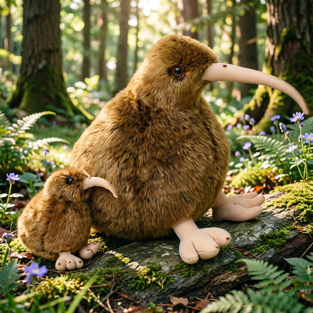 

30CM Kiwi Bird Plush Toy Doll Soft Stuffed Animal Festival Birthday Gift Home Decor