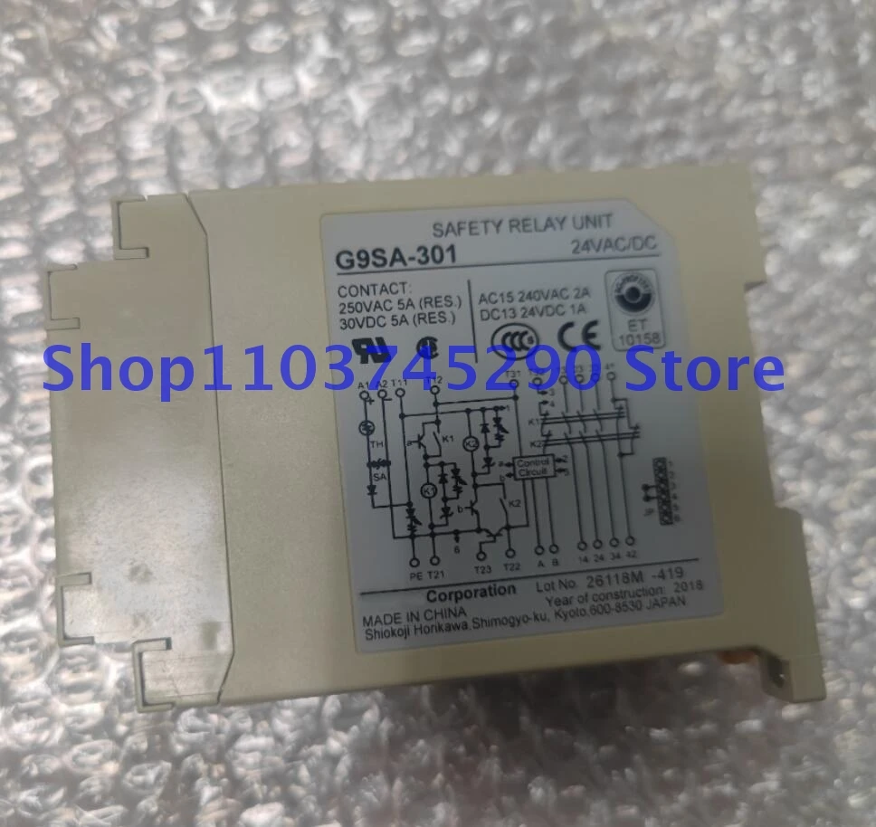 1PCS Original Brand G9SA-301 PLC Module G9SA301 New In Box