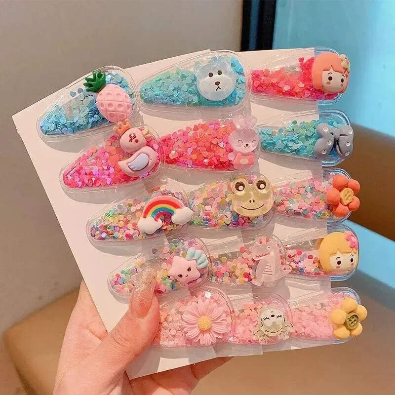 Baby Ultra Cute Fruit Clips Children Hair Accessories Cute Girls Summer Luo Clips Ties Macaron Trendy Children Hair Accessories