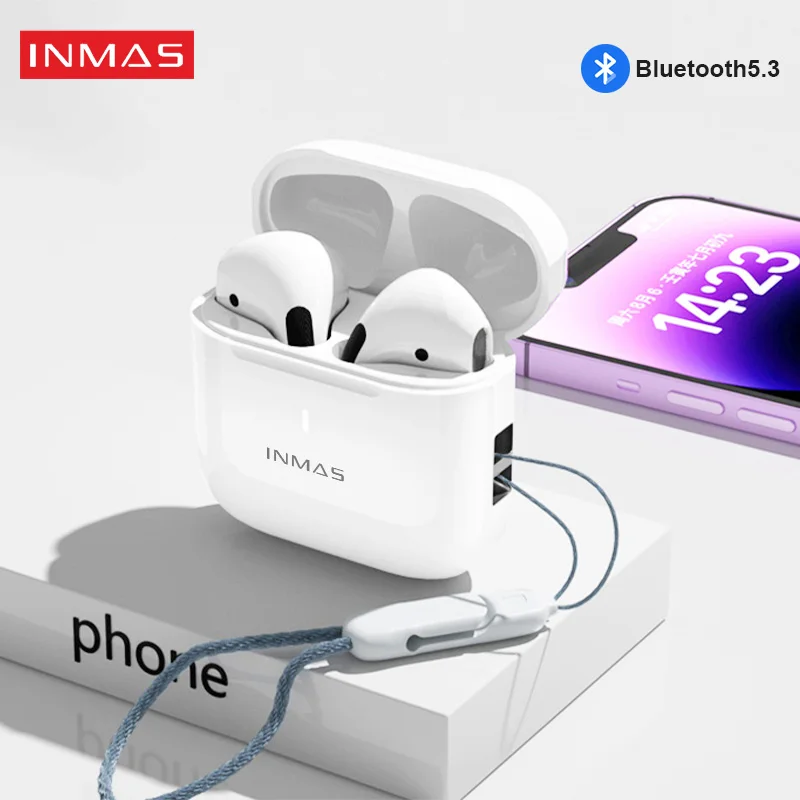 Bluetooth5.3 Headphones AP05 True Wireless Earbuds Buds5 9D Sound Sport Waterproof Headset TWS Game in Ear Earphones With Mic