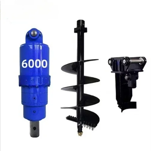 Mini Excavator Garden Tool Earth Augerr Hole Drilling Machine for Tree Planting