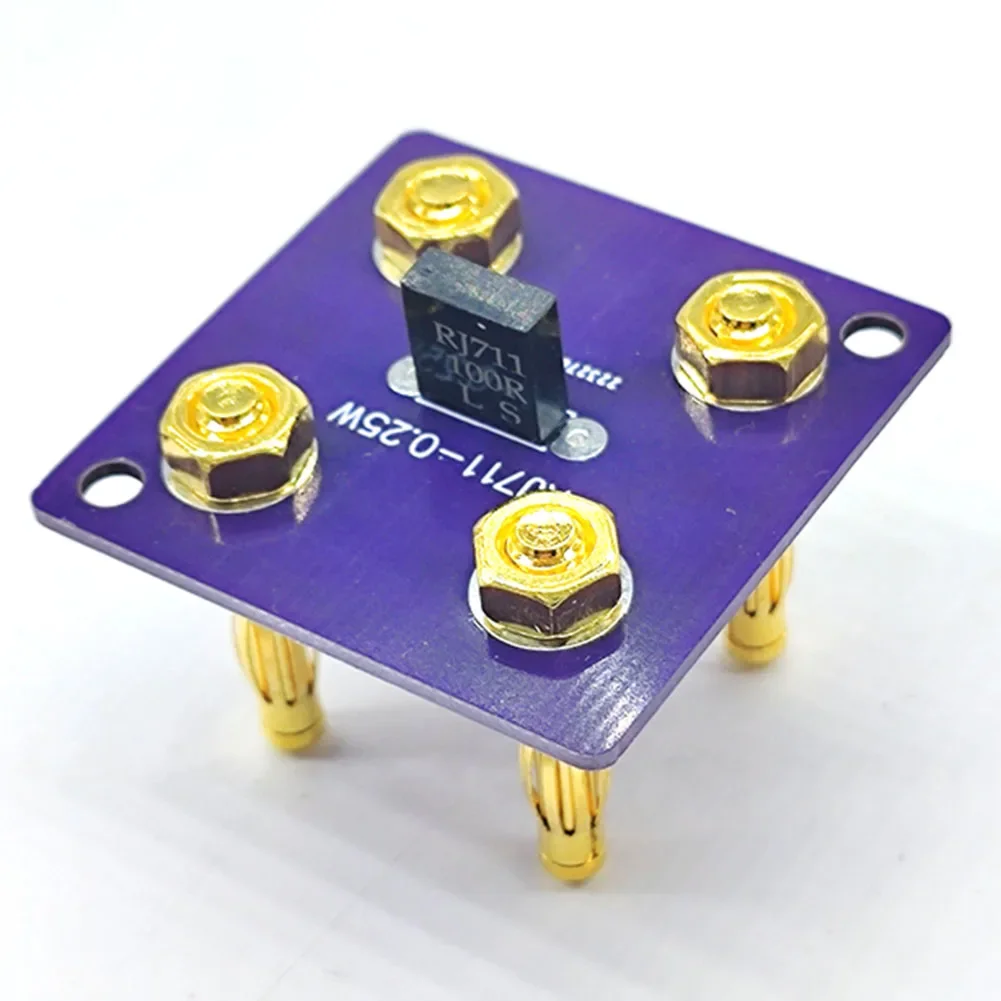 4-przewodowy dla DMM krótkie gniazdo standardowy rezystor kalibracja multimetr narzędzie weryfikacyjne dla RJ711 wysoki dla precyzyjnego rezystora