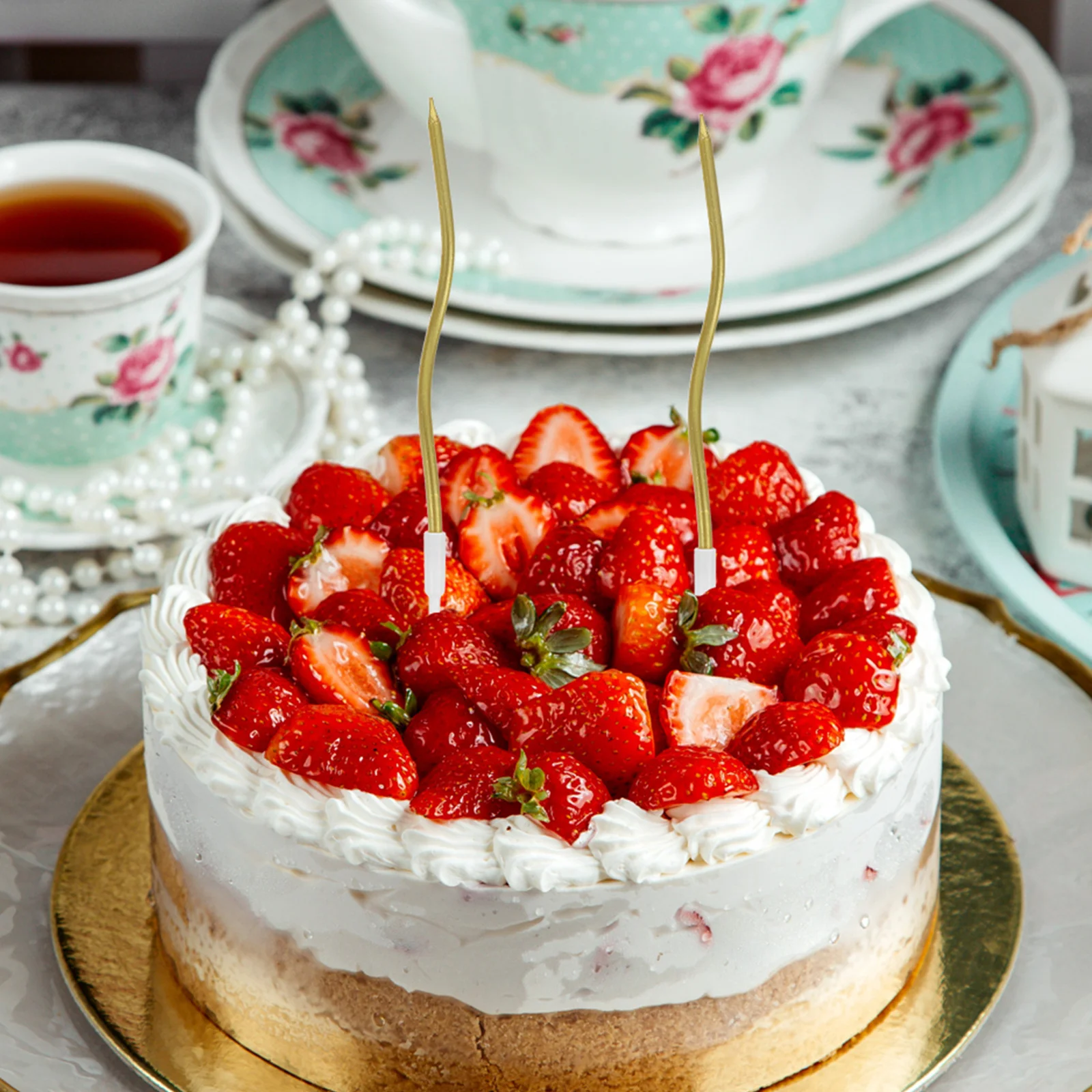 72Pcs Themed Spiral Candles Fun Cupcake Toppers for Birthday Shower Celebrations Spiral Candles Shower Cake