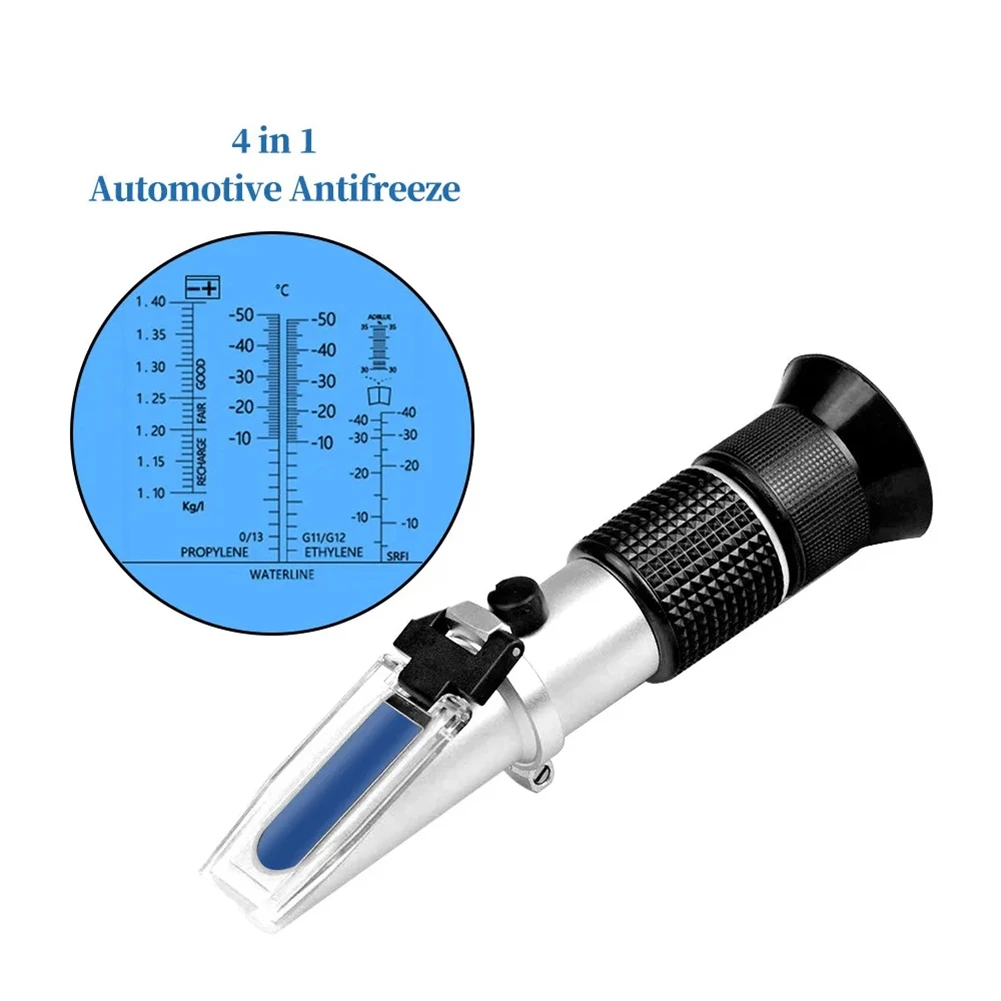 ABNL Honey Refractometer  With ATC Refractometer For Honey Moisture Multifunctional Handheld Antifreeze Freezing Point Meter