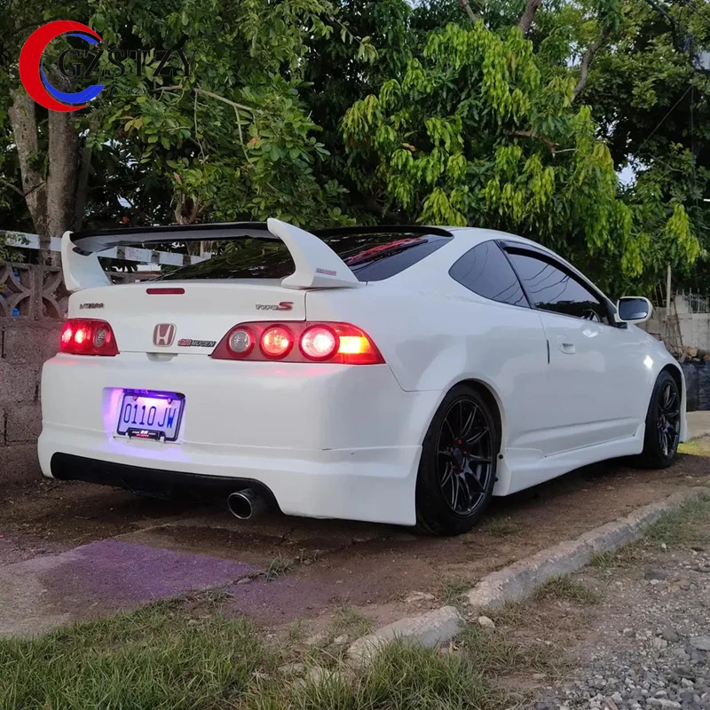 Para Honda INTEGRA ACURA RSX DC5 2002-2006 ABS FD2 alerón tres piezas Acura cubierta de maletero de coche ala trasera 2003 2004 2005