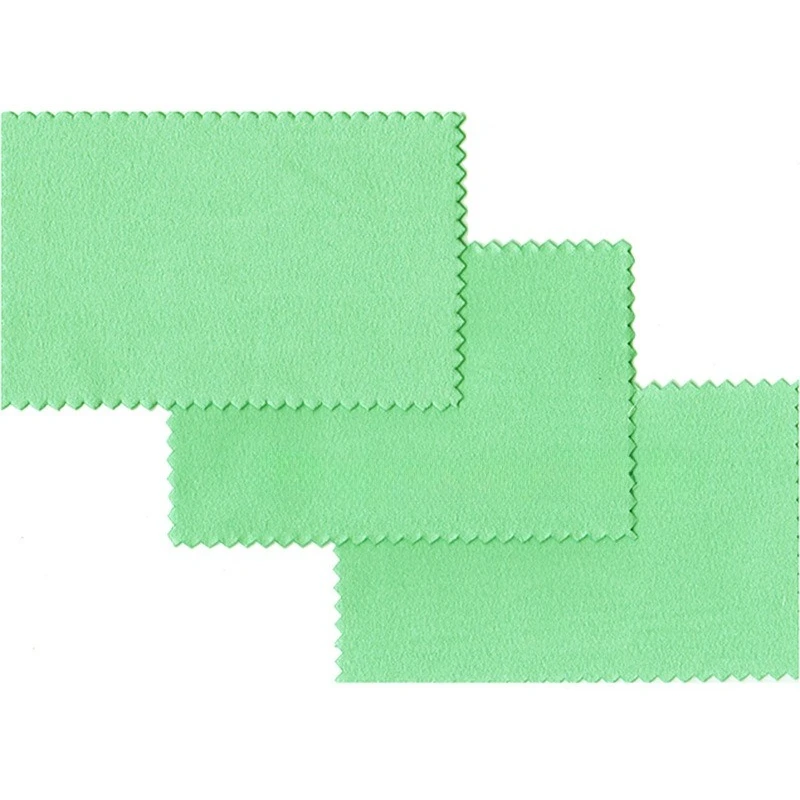 

Double-sided velvet polishing cloth for silver jewelry from authorized retailers