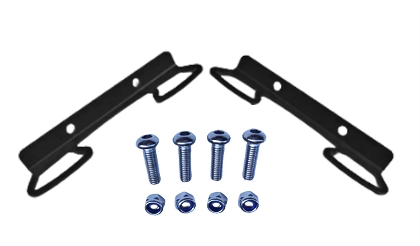 

YUNTANMT Black Passenger Seat Rear Tie Down Mount Bracket Anchor For Honda Goldwing GL1800 18+
