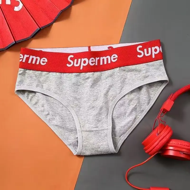 ملابس داخلية نسائية كلاسيكية على الموضة الأوروبية والأمريكية ملابس داخلية نسائية من القطن الخالص مثيرة تسمح بمرور الهواء #6