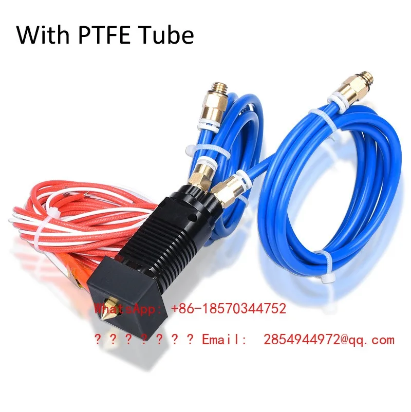 Two-color Nozzle, Double-in and One-out Extrusion Head, Mixed-color Multi-color 3D Printing Upgrade Module CR-10 Double Spray