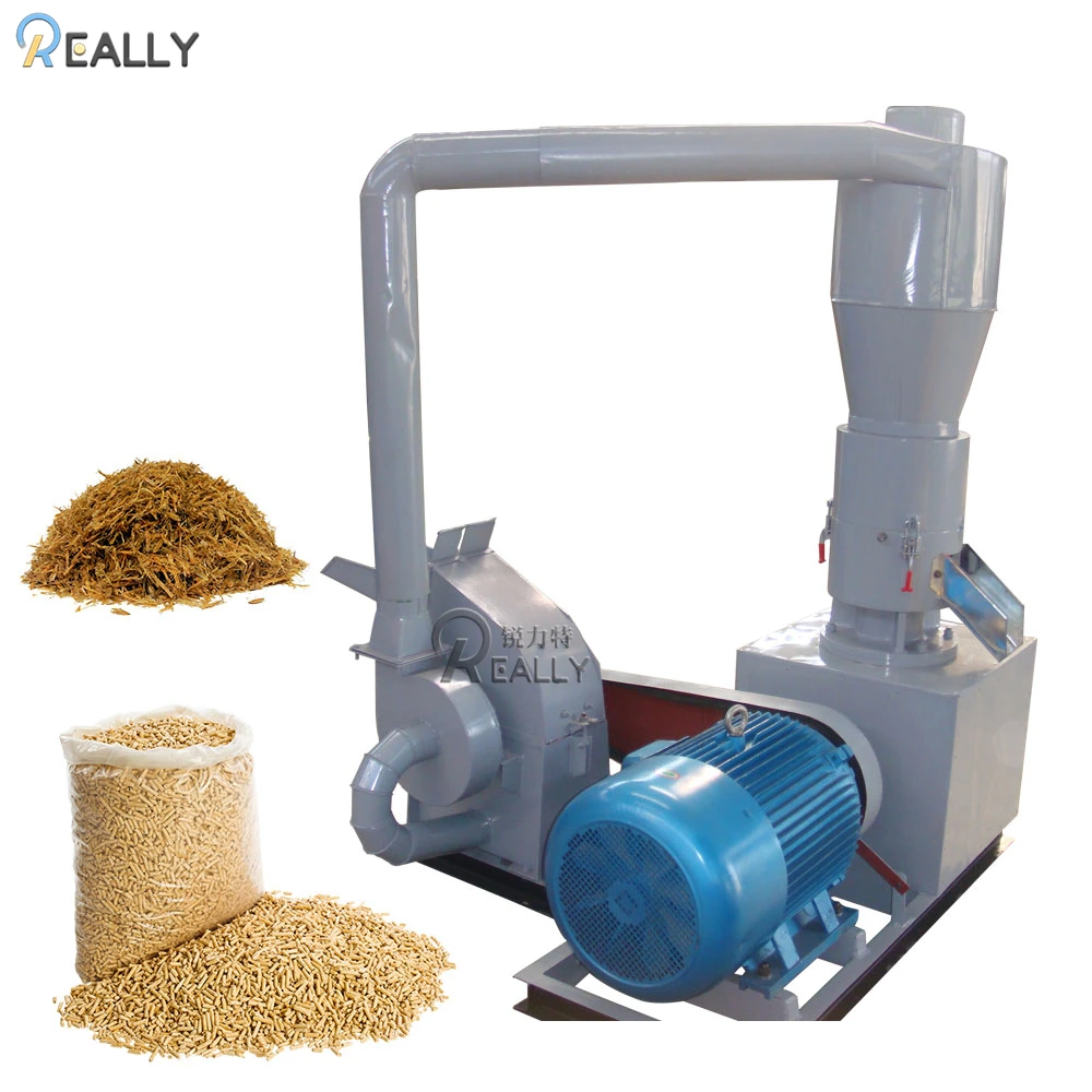 Multifunctional Wood Crusher and Wood Pellet Machine Pelletizer High Efficiency Wood Granules Making