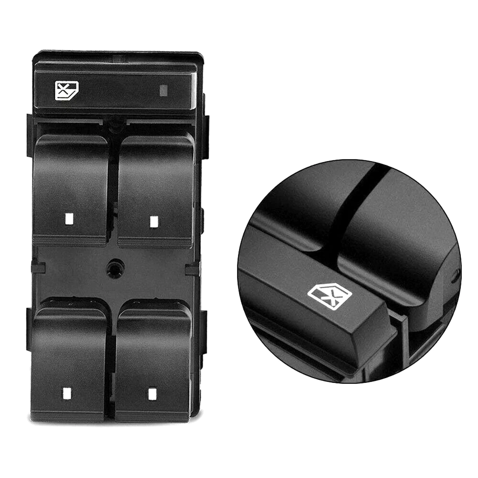 2 Pcs Window Lift Switch (With Pry Bar) For 2007-2013 Chevrolet Silverado 1500 20945129