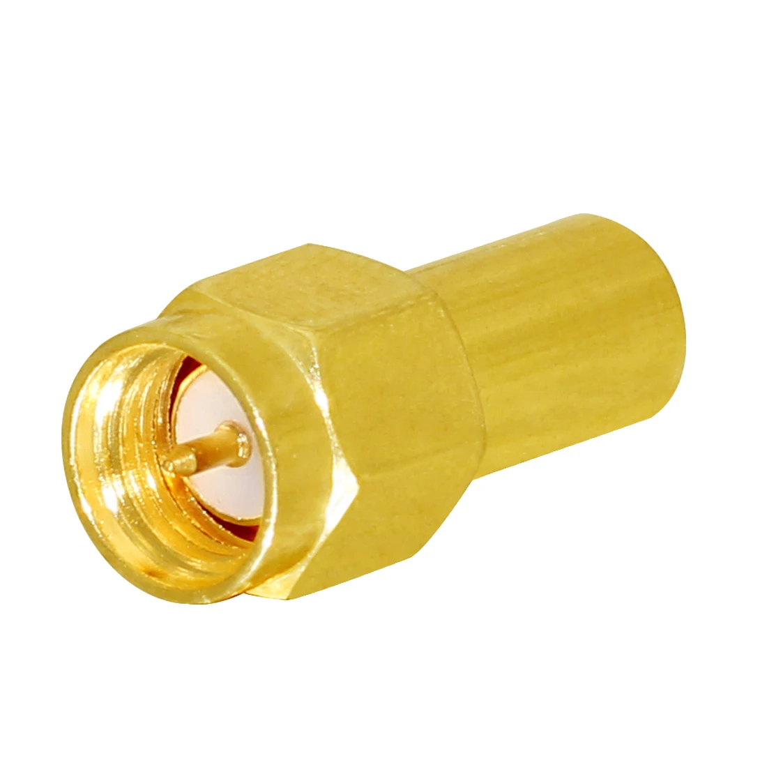 1pc  SMA Male Plug  Load 50 Ohm RF Coax Adapter Convertor  Straight Goldplated  NEW Wholesale