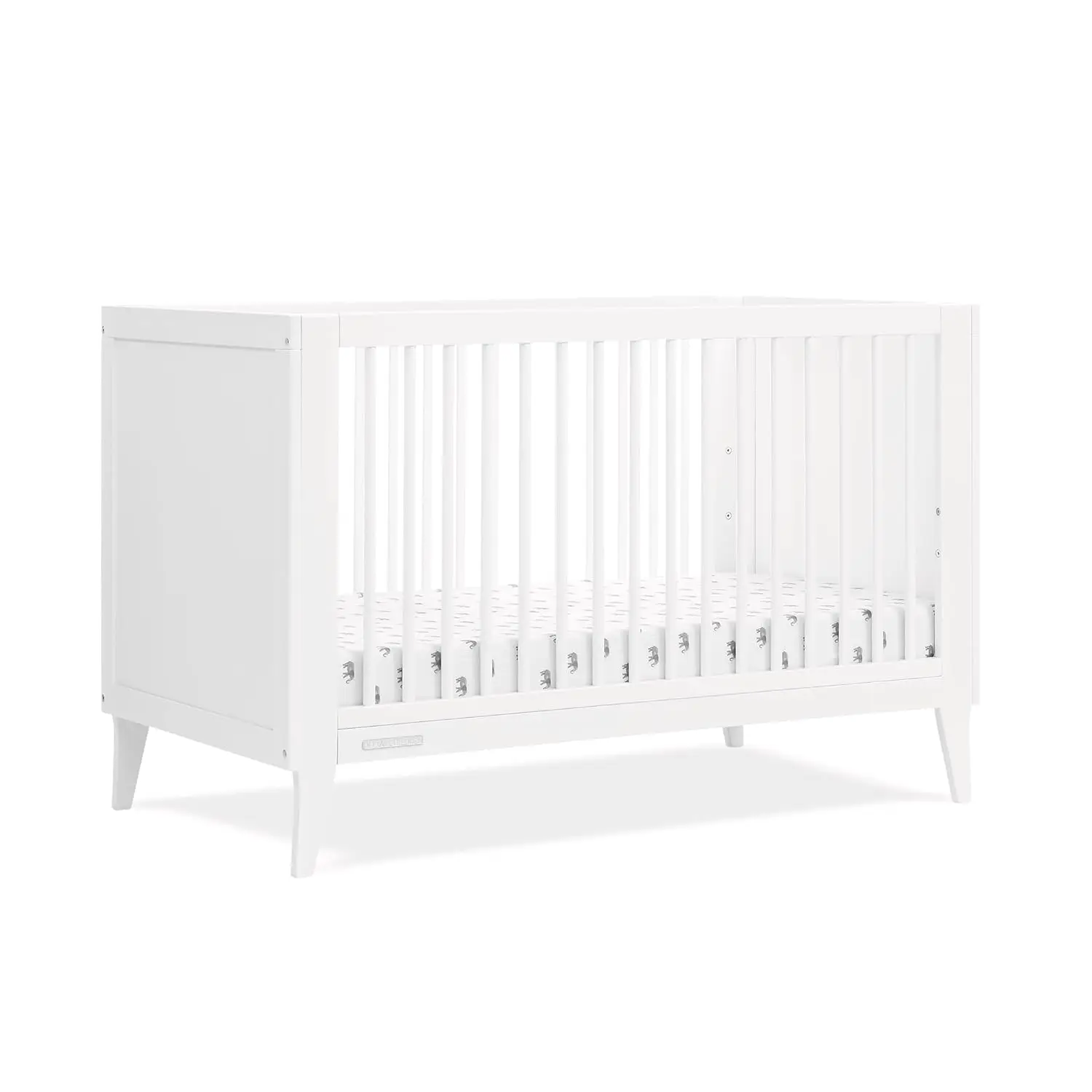 

Delta Children Ollie 4-in-1 Convertible Crib - Greenguard Gold Certified, Bianca White