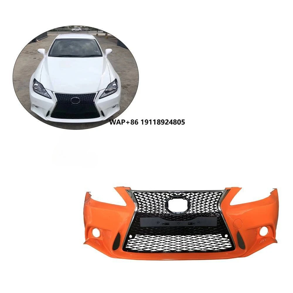 

7788 Body Kits F-sport Style Front Bumper Kits With Grille for Is250 Is300 2006-2012 Auto Bodykit Factory Direct Exterior