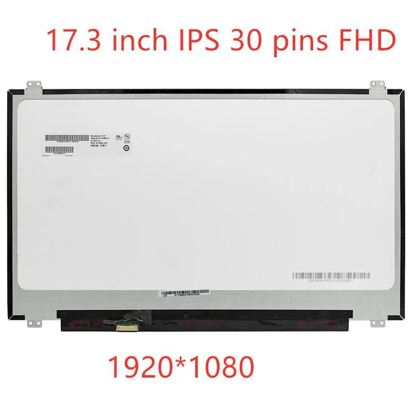 Imagem -01 - Ips Tela do Laptop Lcd N173hce-e41 N173hce-e31 Fit Ltn173hl01 Nv173fhm-n41 para Thinkpad P72 P71 P70 Fhd 1920x1080 30pin Edp 17.3 ips tela do laptop lcd n173hce e41 n173hce e31 fit ltn173hl01 nv173fhm n41 para thinkpad p72 p71 p70 fhd 1920x1080 30pin edp 173 01