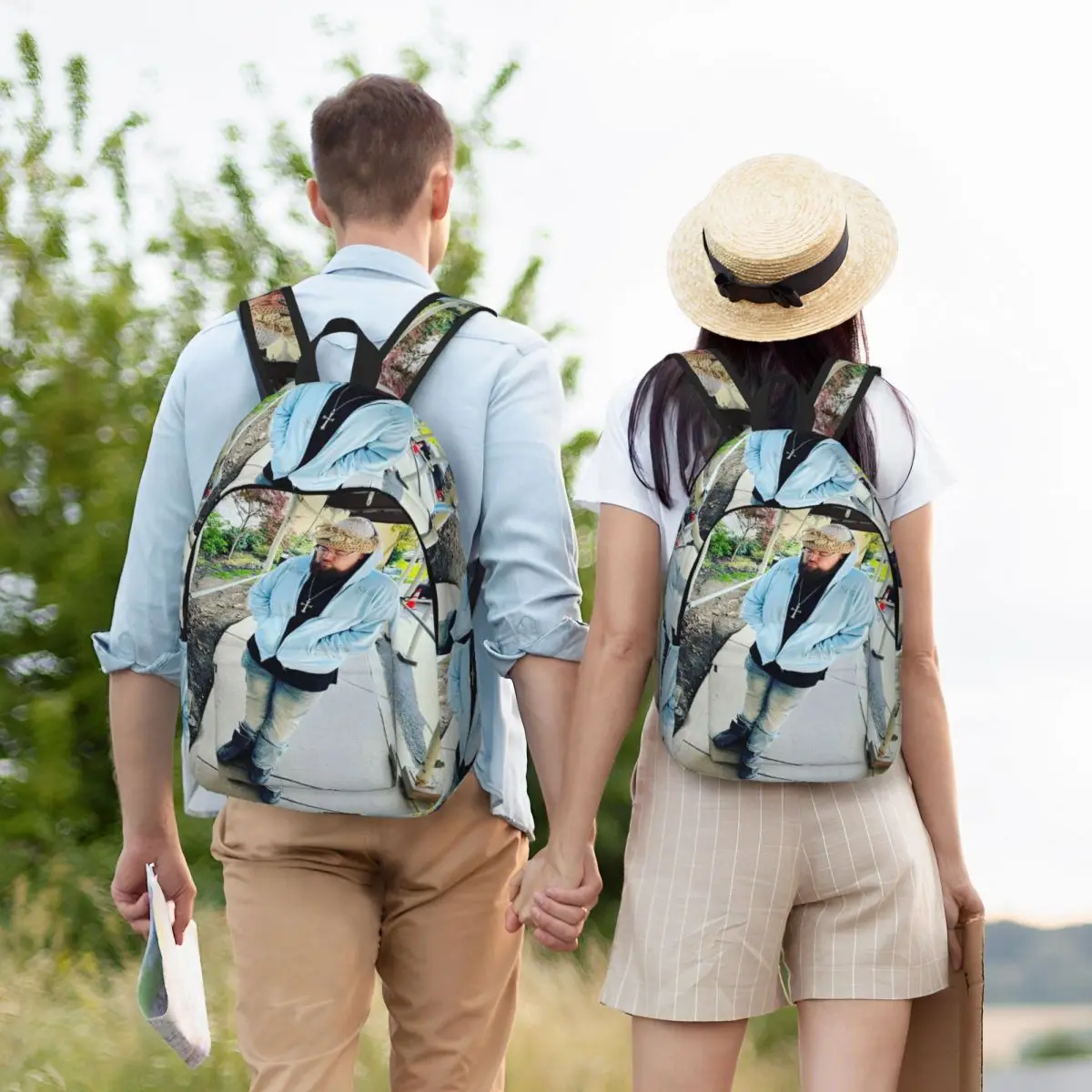 Joeyy Singer Vocalist Music Rapper Student Backpack School Bag Hiking Travel Daypack for Men Women Bookbag Shoulder Bags