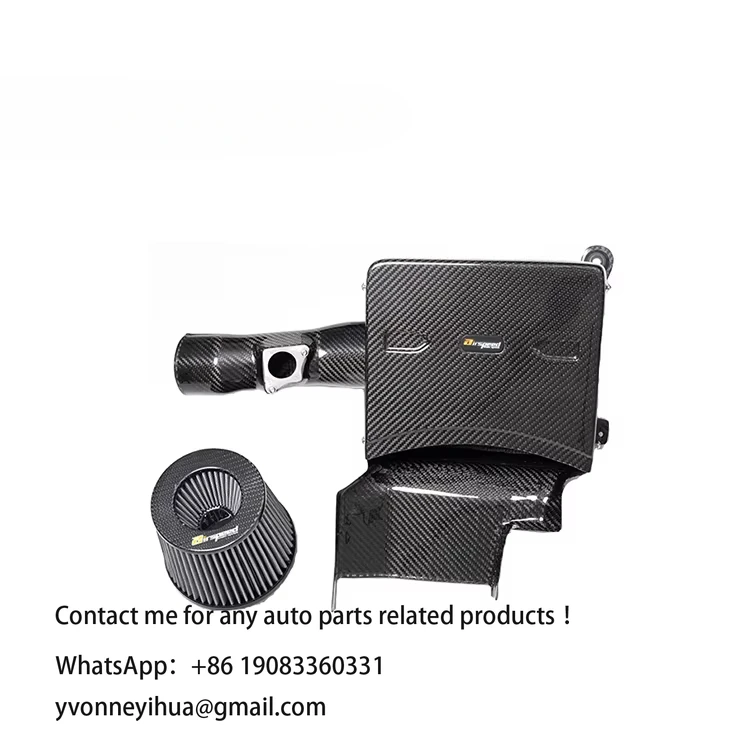 Airspeed Brand Hot Pressing Tank Craft Quality 100% Dry Carbon Fiber Cold Air Intake System For Honda Accord 1.5T