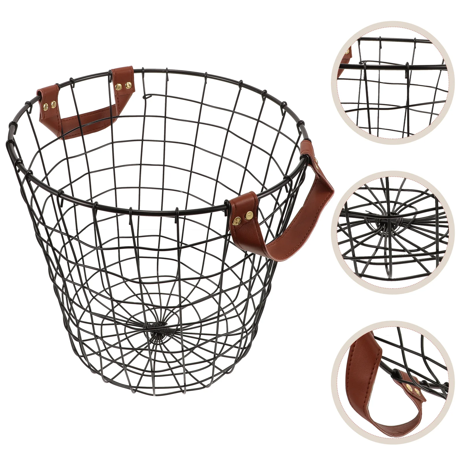 ログバスケットホルダー炉床ログビン、暖炉薪キャリア、大きな金属線、錬鉄、屋内薪ストーブ