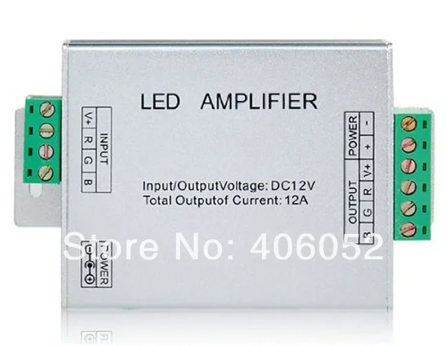 

10pcs/lot DC12V 24v LED RGB Amplifier Controller Control For 3528 5050 LED Strip Lighting